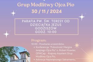 Adwentowy Dzień Skupienia Grup O. Pio